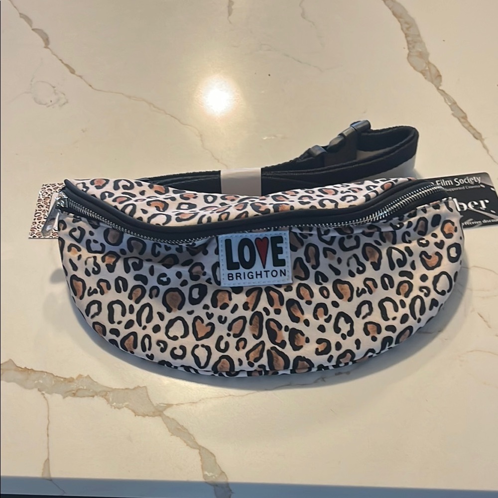 Brighton Leopard Print Belt Bag
